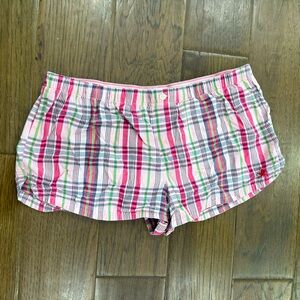 Aerie 100% Cotton PJ Plaid Shorts